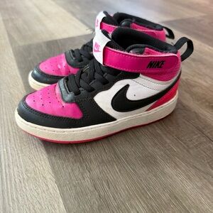 Nike Kids' Court Borough Mid 2 High Tops size 10c